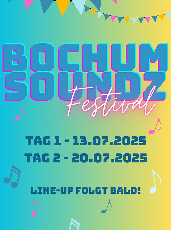 Poster für: Bochum Soundz Festival 2025 Freilicht-Session