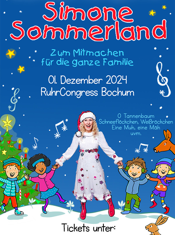 Poster für: Simone Sommerland Das große Weihnachtssingen