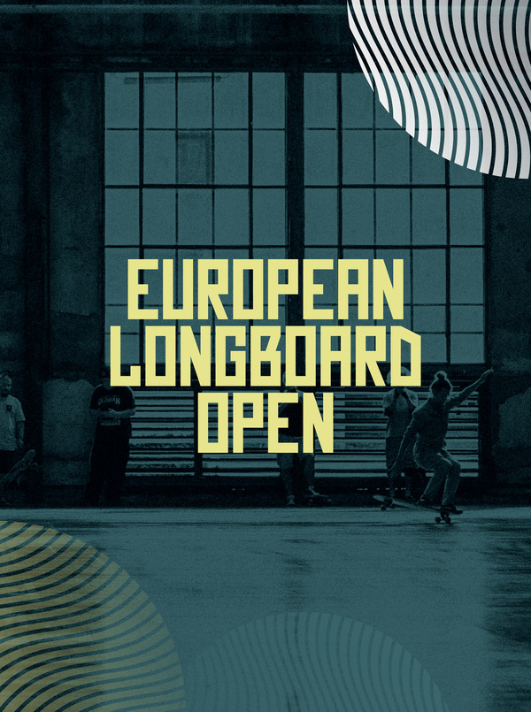 Poster für: European Longboard Open 2023 Longboard Dance & Freestyle Wettbewerb ELO in Bochum