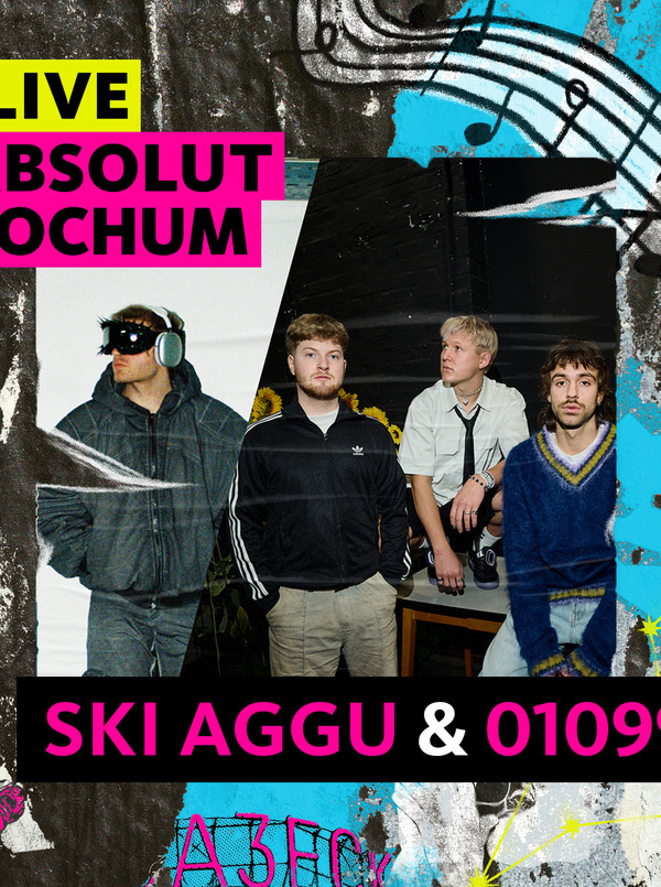 Poster für: Ski Aggu x 01099 Absolut Bochum – zwei Tage, eine Sektorstadt, unzählige Highlights!